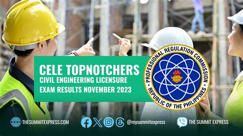 november 2023 cele results|November 2023 Civil Engineering CELE Board Exam Results, .